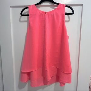 Julie Brown NYC hot pink sleeveless top